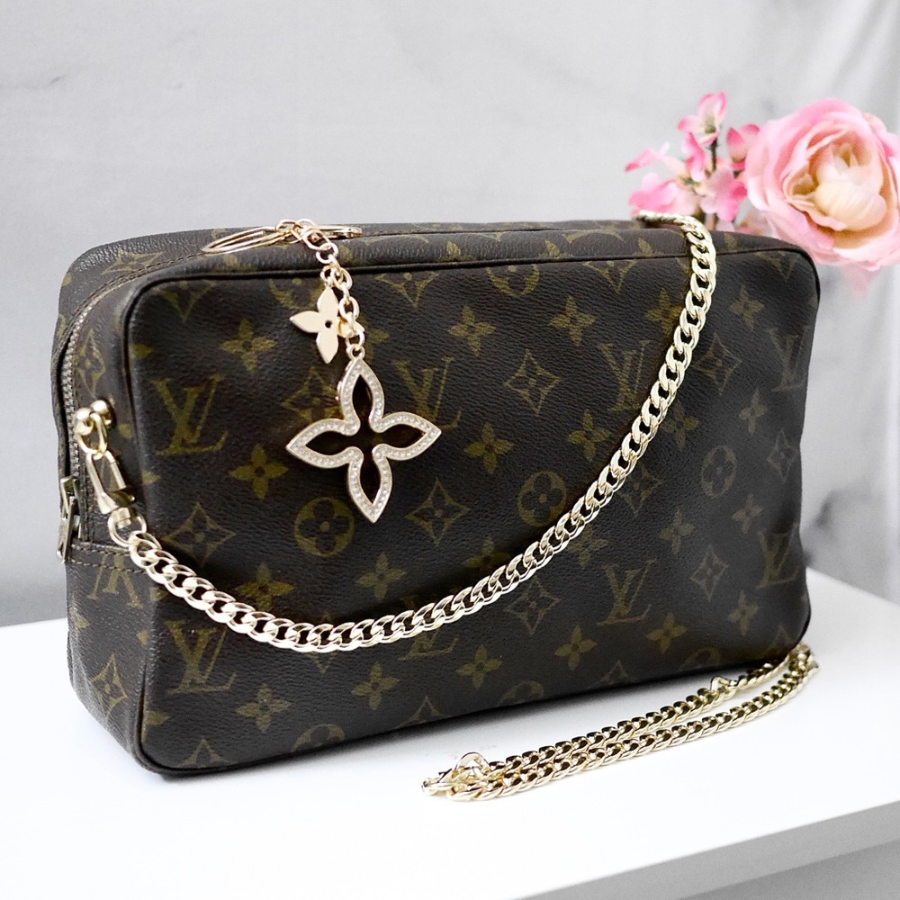 🛍Louis Vuitton Trousse 28 Crossbody 834